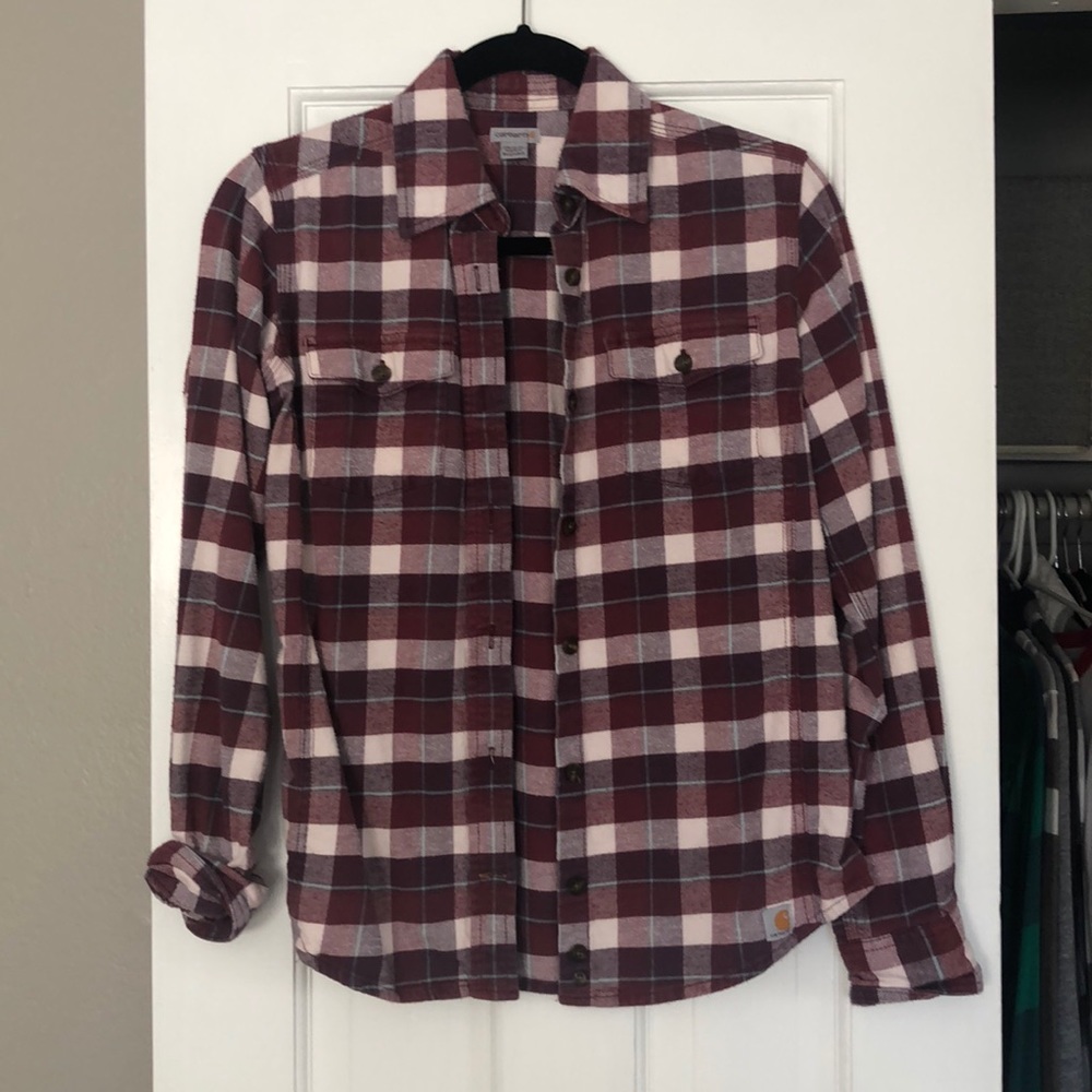 Carhartt Button-Down Flannel Shirt